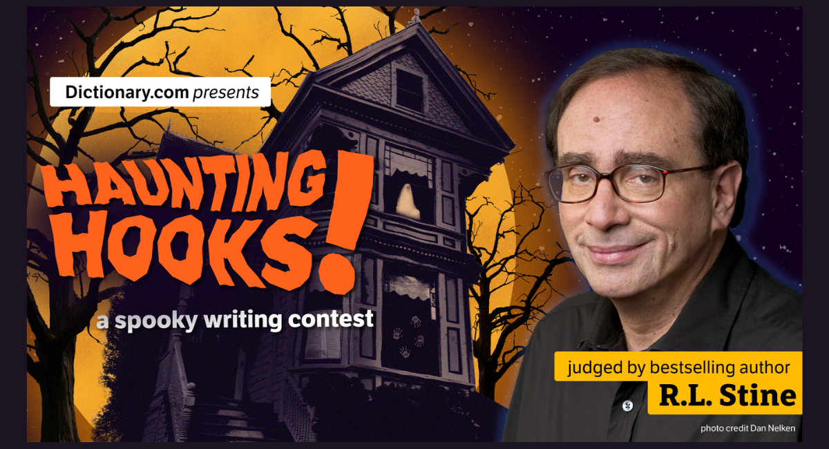 Lit Pup Writers! R.L. Stine & Dictionary.com Want Your Haunted House Stories