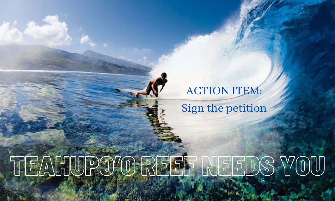 Save Teahupo’o Reef: Olympics 2024 to Break the Wave